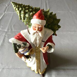 Franklin Mint Kris Kringle Santa By Ronald Ruyekevelt 1988 Santa Collection